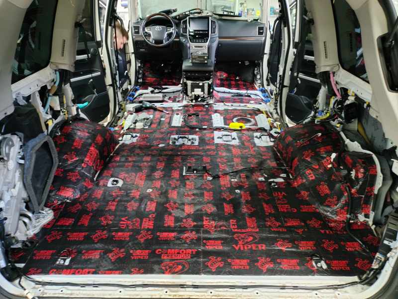 Шумоизоляция салона автомобиля